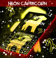 Neon Capricórnio Keyboard imagem de tela 3