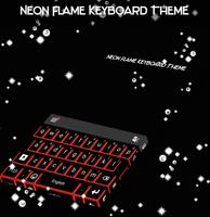Neon Flame Keyboard Theme screenshot 3