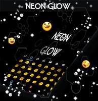 Neon Glow GO Keyboard screenshot 1