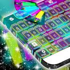 Neon Hightlight Keyboard Theme icône