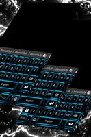 Neon Keypad Blue Theme poster
