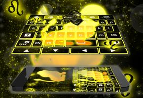 Neon Leo Keyboard imagem de tela 1