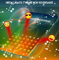 Neon Lights Theme for Keyboard تصوير الشاشة 1
