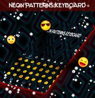 Neon Patterns Keyboard 스크린샷 1