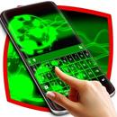 Neon Splatter Keyboard Theme APK