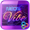Neon Vibe GO Keyboard Theme
