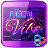 Neon Vibe GO Keyboard Theme icon