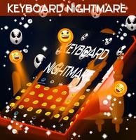 Pesadelo tema de teclado imagem de tela 3