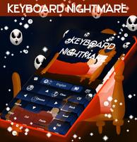 Pesadelo tema de teclado imagem de tela 2