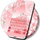 Sakura flores teclado ícone