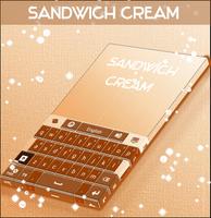 Sandwich Ice Cream Keyboard Affiche