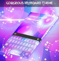 Tema lindo do teclado Cartaz