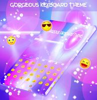 Tema lindo do teclado imagem de tela 1