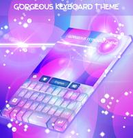 Tema lindo do teclado imagem de tela 3