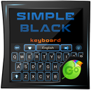 Simple Black GO Keyboard Theme APK