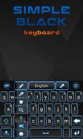 Simple Black GO Keyboard Theme screenshot 3