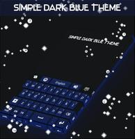 برنامه‌نما Simple Dark Blue Theme عکس از صفحه