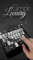 Simple Luxury Keyboard Theme screenshot 3
