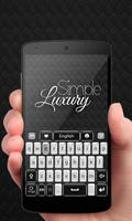 Simple Luxury Keyboard Theme screenshot 1