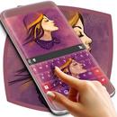 Único, senhora, teclado APK