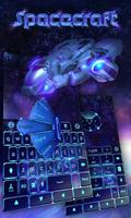 Spacecraft GO Keyboard Theme poster