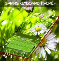 Spring Keyboard Theme Affiche