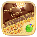Stylish Gold GO Keyboard Theme APK