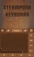 Steam Punk GO Keyboard Theme imagem de tela 3