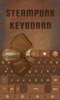 Steam Punk GO Keyboard Theme imagem de tela 2