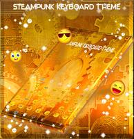 Steampunk Keyboard Theme screenshot 1