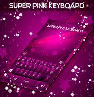 Super Pink Keyboard Affiche