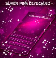 Super Pink Keyboard capture d'écran 3