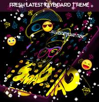 Frische neueste Keyboard Theme Screenshot 1