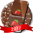 Sweet Strawberry Theme APK