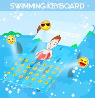 Swimming Keyboard Ekran Görüntüsü 1