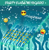 Party Flags Keyboard imagem de tela 1