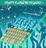 Party Flags Keyboard imagem de tela 3