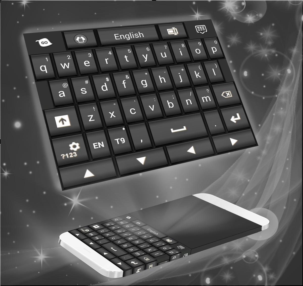 PC-like Keyboard Black Theme for Android - APK Download