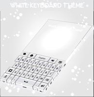 White Keyboard Theme 스크린샷 3