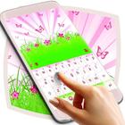 Pink Nature Keyboard icône