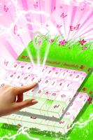 Pink Nature Keyboard imagem de tela 2