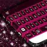 Dark Pink Theme Keyboard