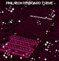 Dark Pink Theme Keyboard poster