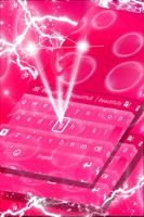 Pink Bubblegum Keyboard Theme capture d'écran 3