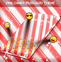 Pink Candy Keyboard Theme screenshot 1