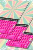 Pink Candy Theme for Keyboard poster