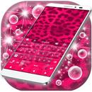 Pink Cheetah Keyboard Theme APK