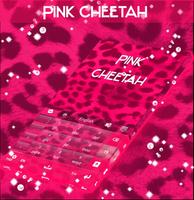 Pink Cheetah Keyboard Theme captura de pantalla 3