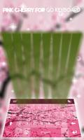Pink Cherry For GO Keyboard Poster