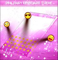 Pink Fairy Keyboard Theme screenshot 1